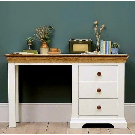 Oak04 : Bàn Gỗ Sồi Làm Việc / Trang Điểm - 45cm